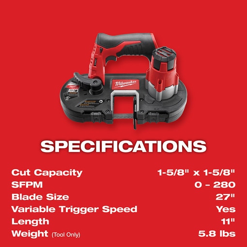 M12 Sub-Compact Band Saw Kit