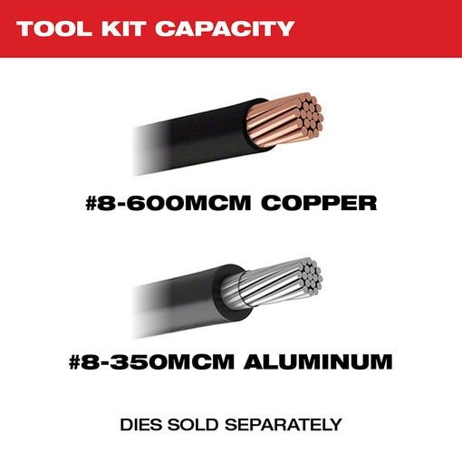 M18 FORCE LOGIC 600 MCM Crimper Kit