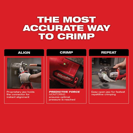 M18 FORCE LOGIC 600 MCM Crimper Kit