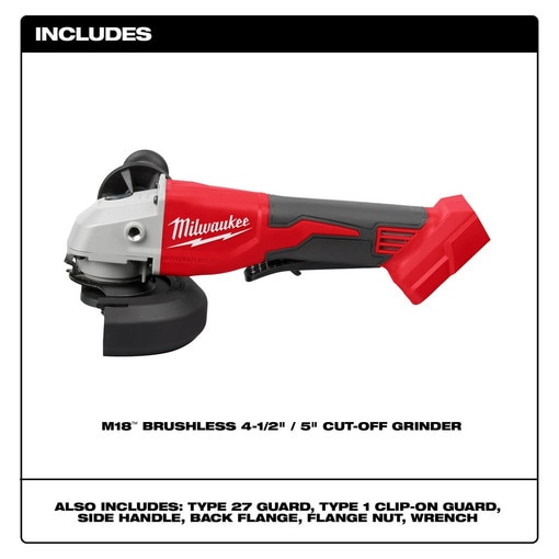 M18 Brushless 4-1/2" / 5" Cut-Off