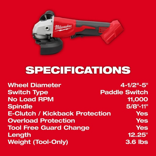 M18 Brushless 4-1/2" / 5" Cut-Off
