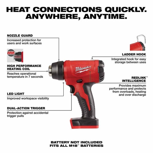 M18 Compact Heat Gun (Bare Tool)