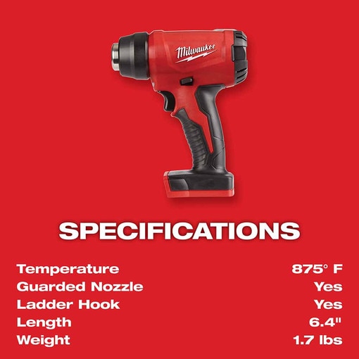 M18 Compact Heat Gun (Bare Tool)