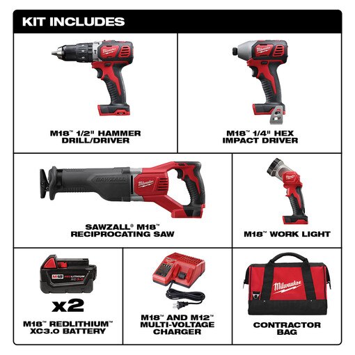 M18 Cordless Combo Compact Hammer