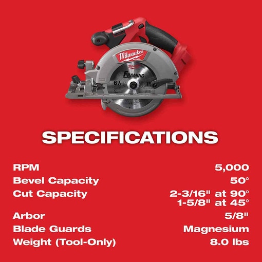 M18 FUEL 6-1/2" Circular Saw Tool