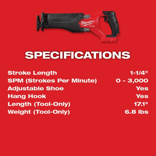 M18 FUEL SAWZALL Recip Saw