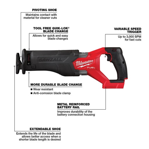 M18 FUEL SAWZALL Recip Saw