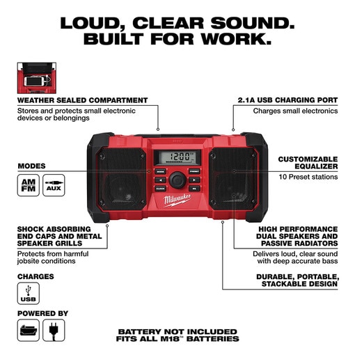 M18 Jobsite Radio