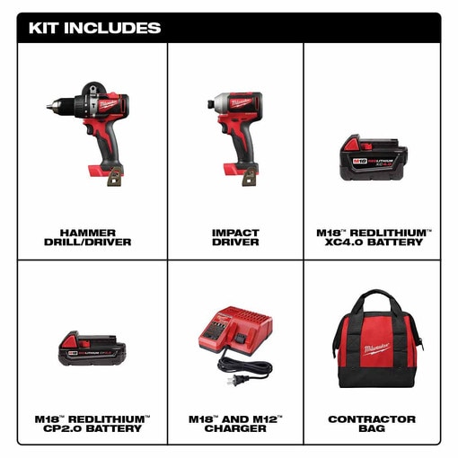 M18 Brushless Hammer Drill/Impact
