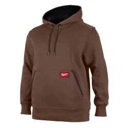 Midweight Pullover Hoodie Brown 3X