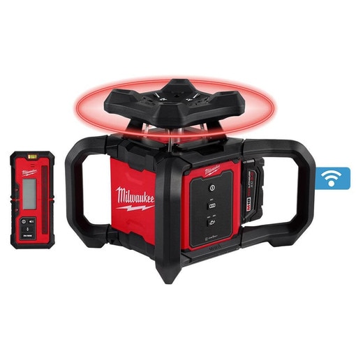 M18 Red Exterior Rotary Laser Level