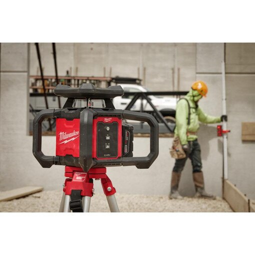 M18 Red Exterior Rotary Laser Level