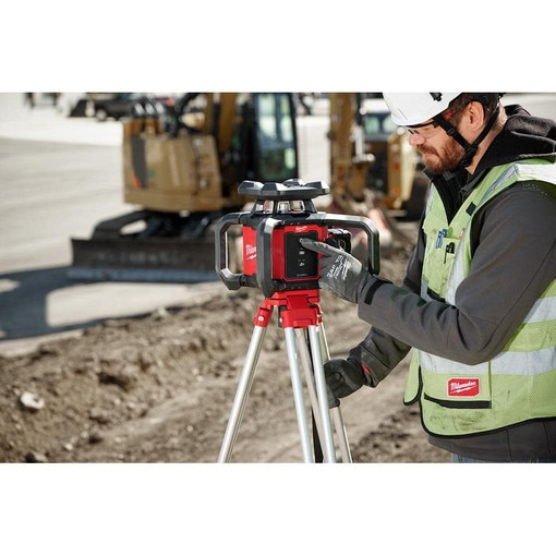 M18 Red Exterior Rotary Laser Level