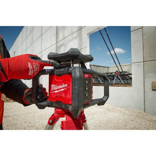 M18 Red Exterior Rotary Laser Level