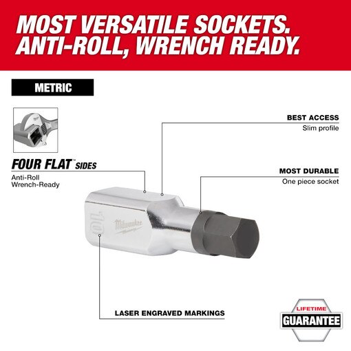 1/4" Drive 4mm Hex Bit Socket