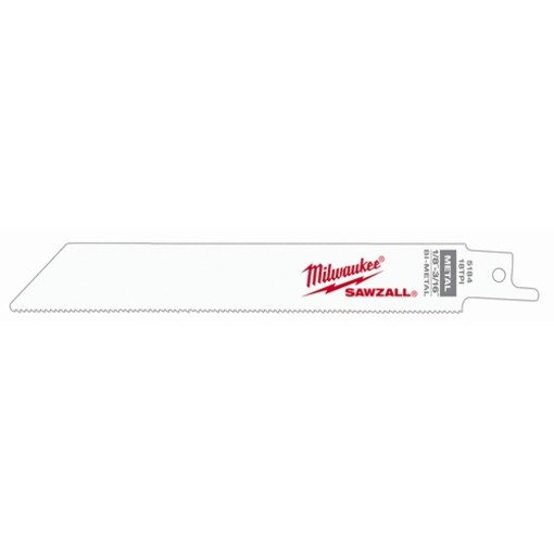 6" 18 TPI Metal Thin Kerf Sawzall
