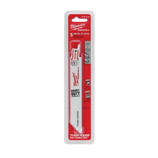 6" 18 TPI Metal Thin Kerf Sawzall