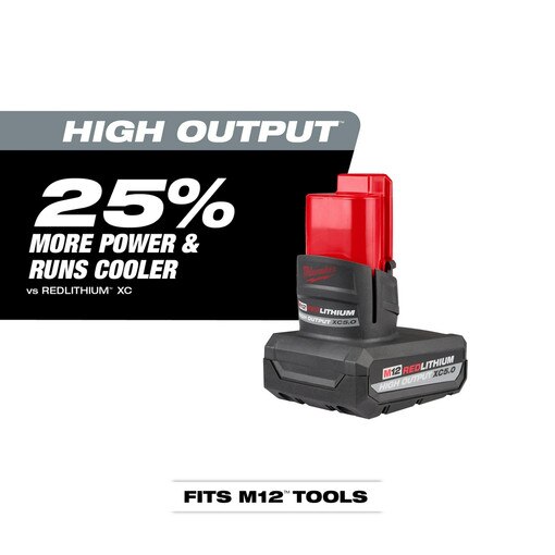 M12 REDLITHIUM HIGH OUTPUT XC5.0
