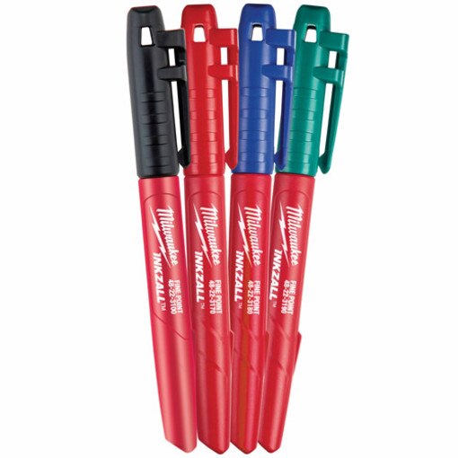 4pk Colored Fine PT Markers