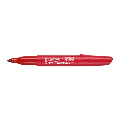 INKZALL Red Fine Point Markers