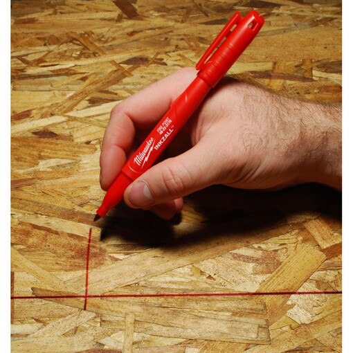INKZALL Red Fine Point Markers
