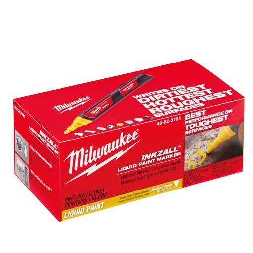 INKZALL Yellow Paint Marker