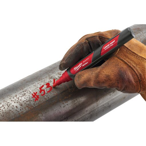 INKZALL Red Paint Marker
