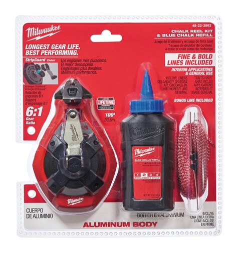 100 Ft. Precision Line Chalk Reel