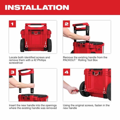 Low-Profile Handle for PACKOUT