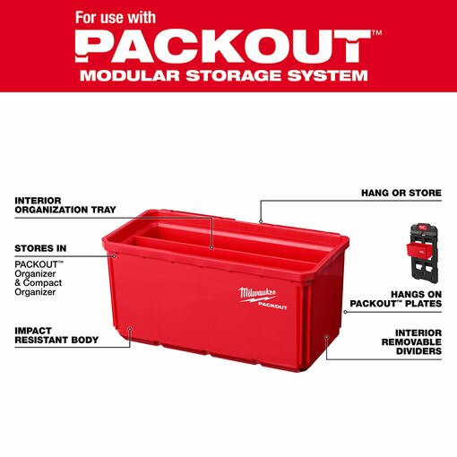 2PK PACKOUT Shop Storage Large Bin