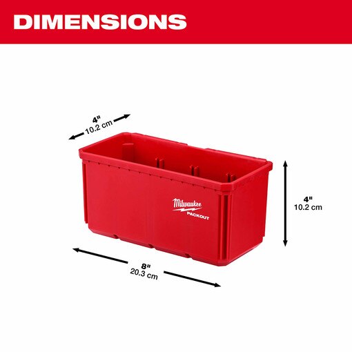 2PK PACKOUT Shop Storage Large Bin
