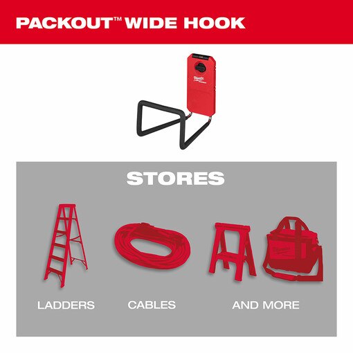 PACKOUT Shop Storage Wide Hook