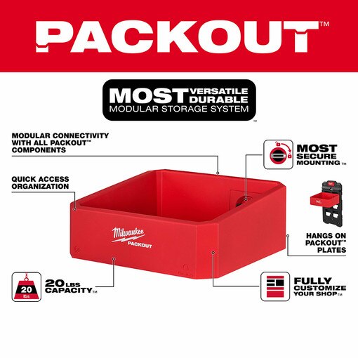 PACKOUT Shop Storage Compact Shelf