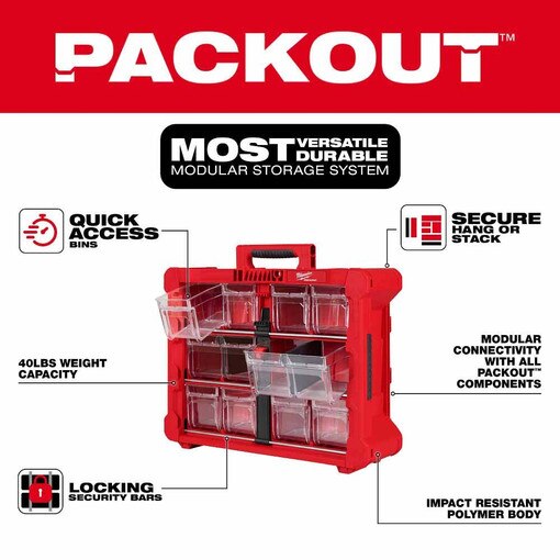 PACKOUT Tilt Bin Organizer