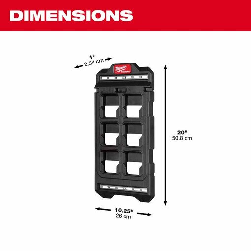 PACKOUT Compact Wall Plate