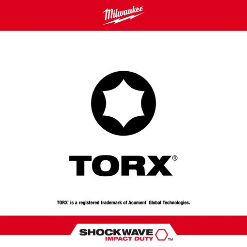 Shockwave 7 Piece Torx 1” Insert