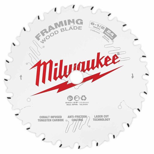6-1/2" 24T Circular Saw Framing