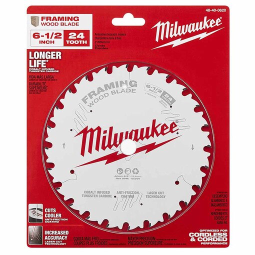 6-1/2" 24T Circular Saw Framing