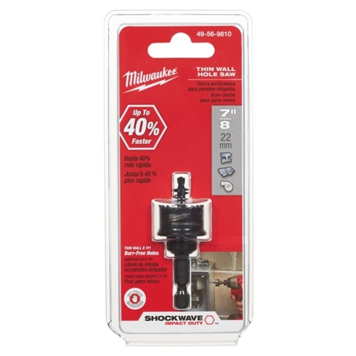 7/8" Shockwave Hole Saw