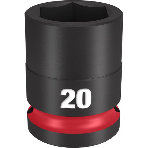 Milwaukee 49-66-6252 SHOCKWAVE Impact Duty 1/2" Drive 20mm Standard 6-Point Socket 3 thumbnail image