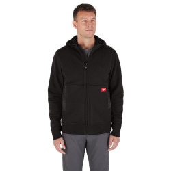 GRIDIRON Full-Zip Hoodie - Black