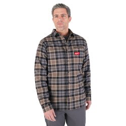 GRIDIRON Flannelhirt - Gray