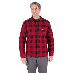 GRIDIRON Flannelhirt - Red