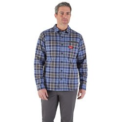 GRIDIRON Flannelhirt - Blue