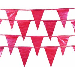 Red Pennant OSHA Flag 500lb Break