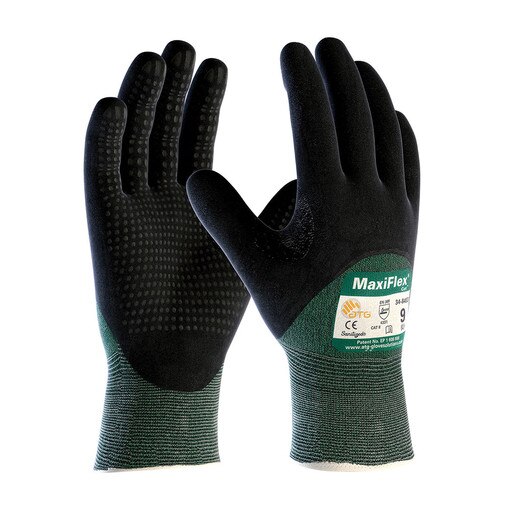 Maxiflex Cut, Nitrile Dotted XL