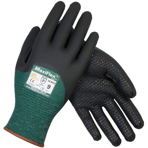 Maxiflex Cut, Nitrile Dotted XL