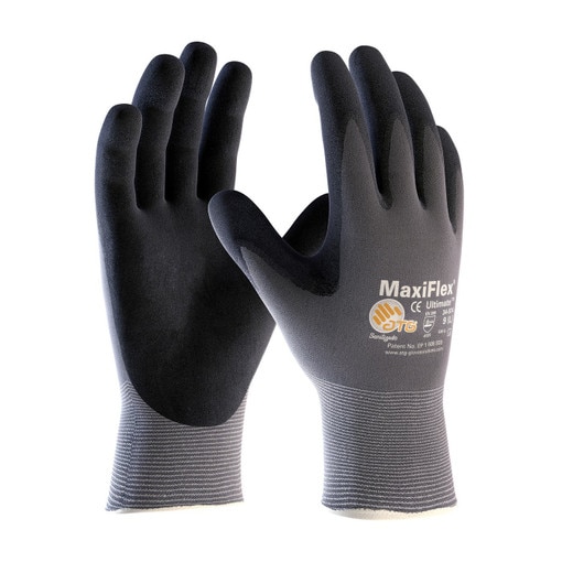 MaxiFlex Ultimate, 15G Gray Nylon