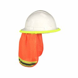 Mesh Neck Shade, Orange, One Size