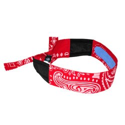 Red Paisley Cooling Headband